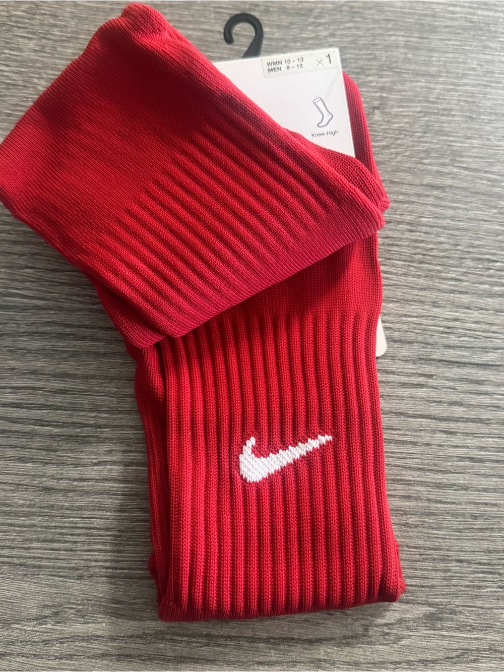 Nike Academy Knee High Soccer Cushioned Socks Size Large W 10-13 M 8-12 - Picture 3 of 5